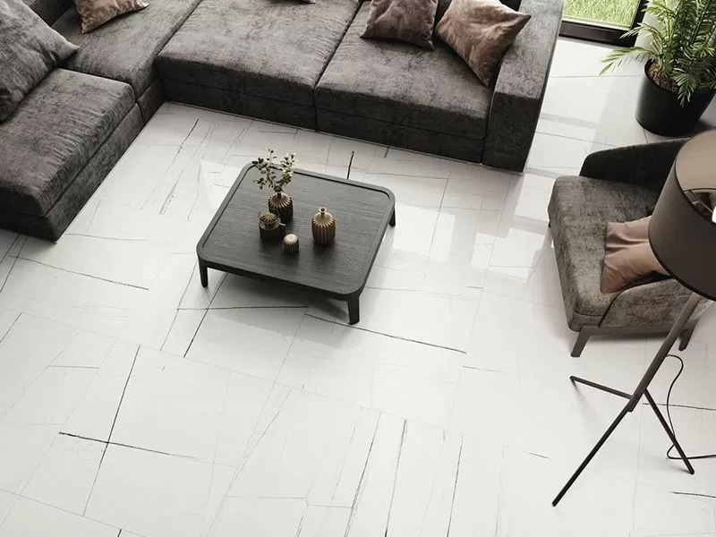 Керамогранит Titanium White Pulido Rect 120x260