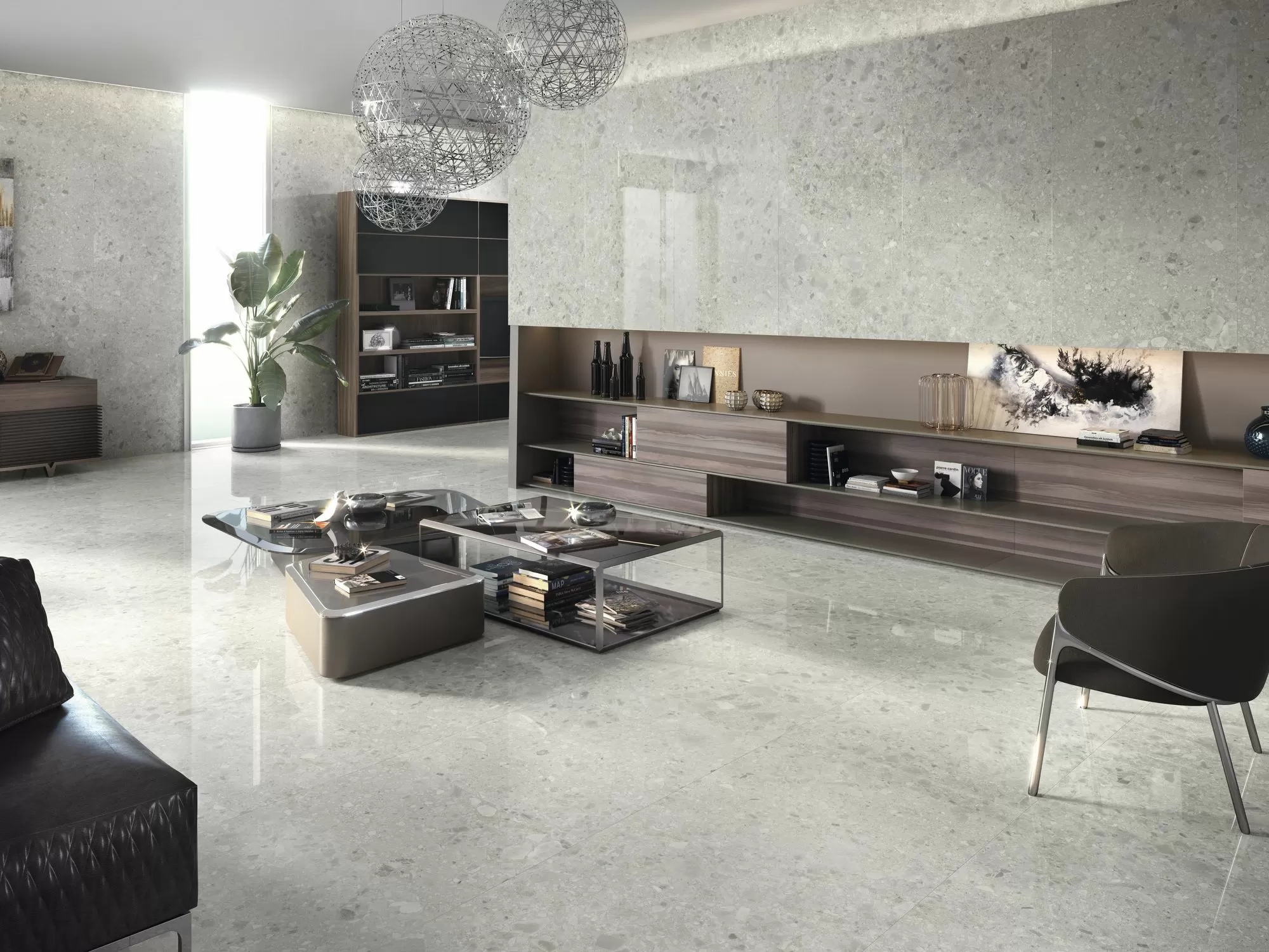 Керамогранит Hannover Black Natural R10 80x160