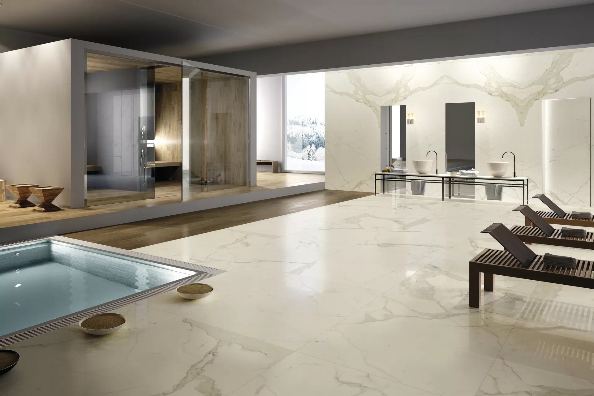 Керамогранит P315652MF6 Marmi Crema Avorio Naturale 150x300
