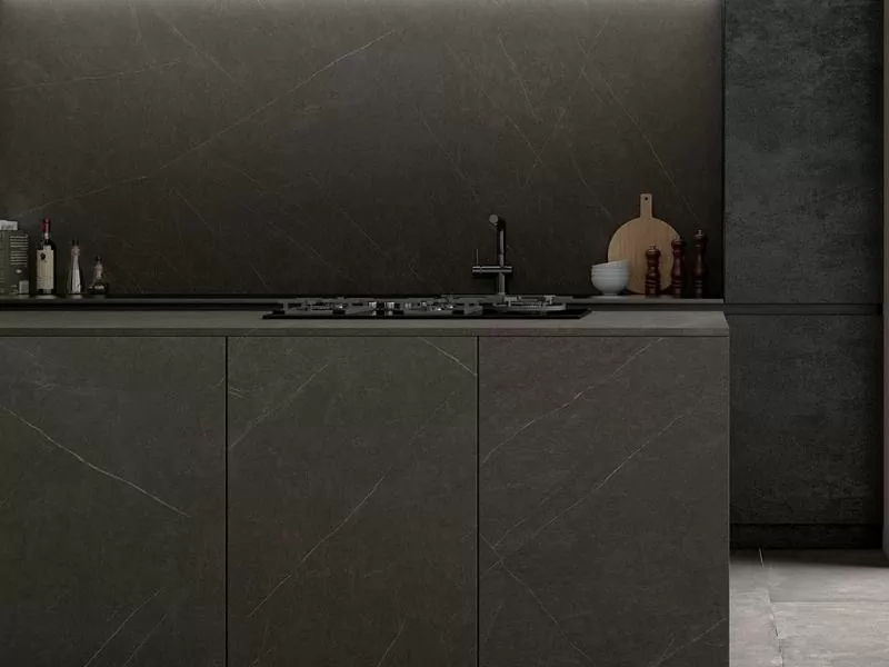Керамогранит Allure Black Polished 160x320