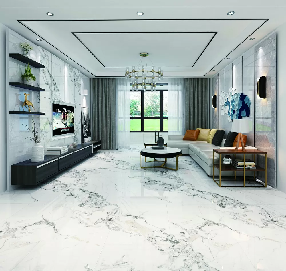 Керамогранит BHW-0035 Bianco Gold Soft Polished 600x1200x8