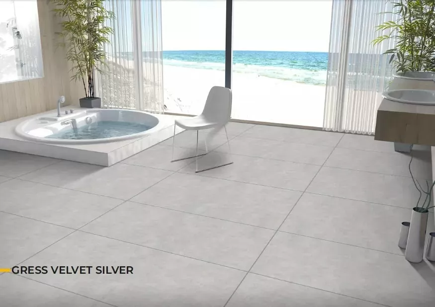 Gress Velvet Silver
