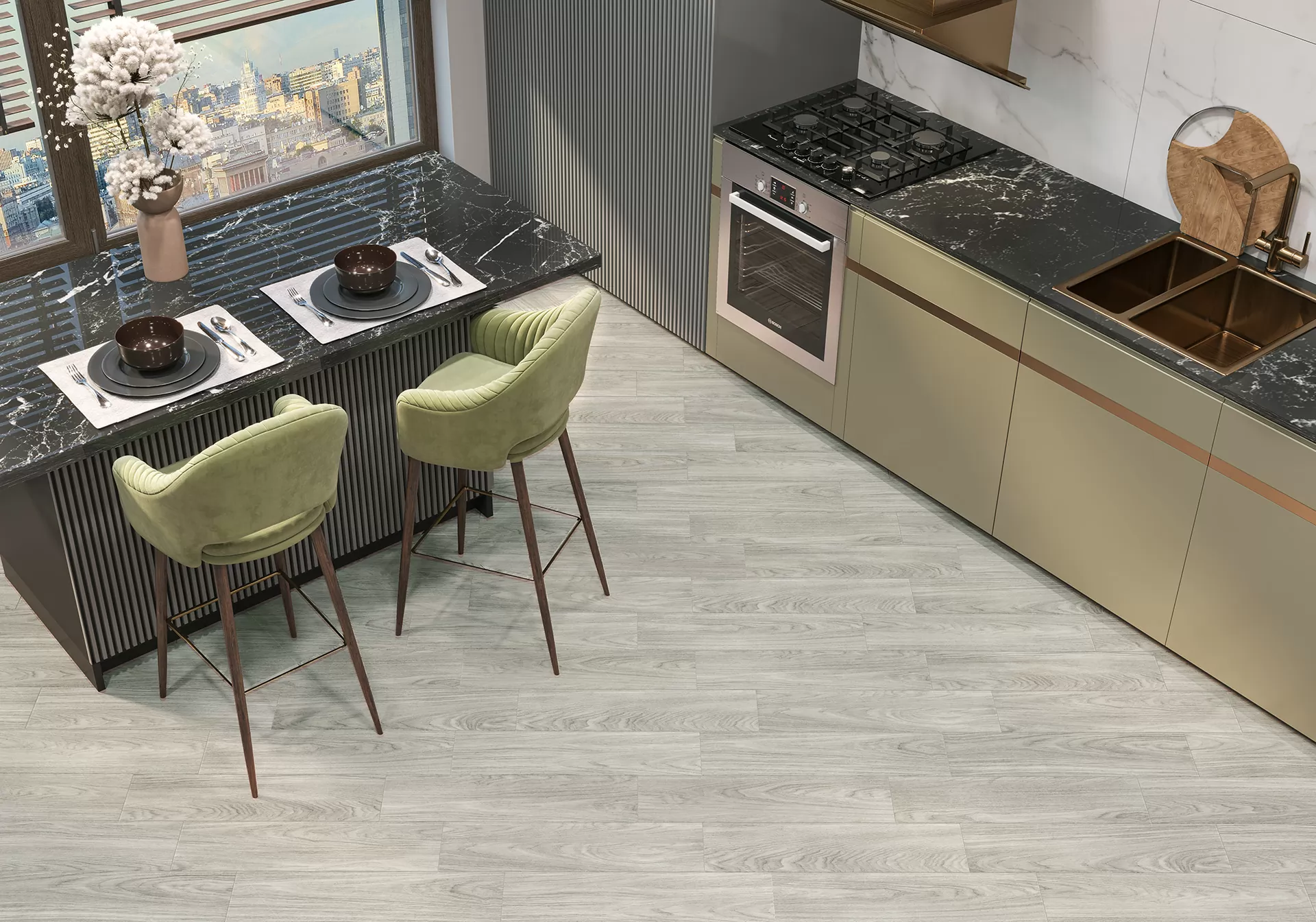 Керамогранит GP1560ASP25 Aspen Graphite Sugar 151x602