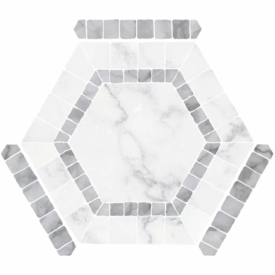 Керамогранит Ibiza White 22x25