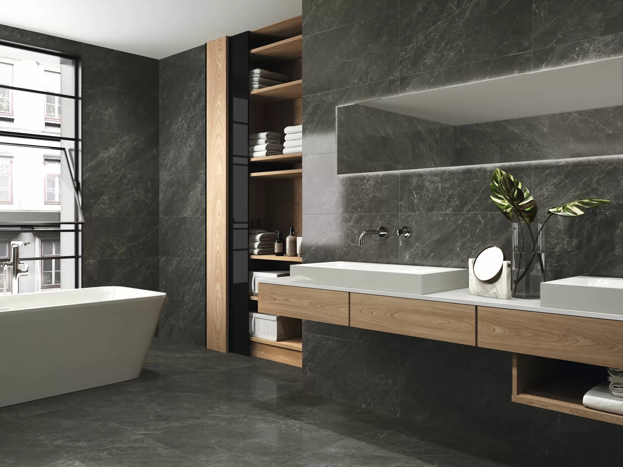 Плитка Balmoral Grey Rectificado 40х120