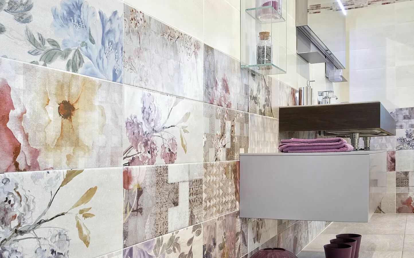 Плитка Декор Giverny BS Haru Mosaico Beige 20*50