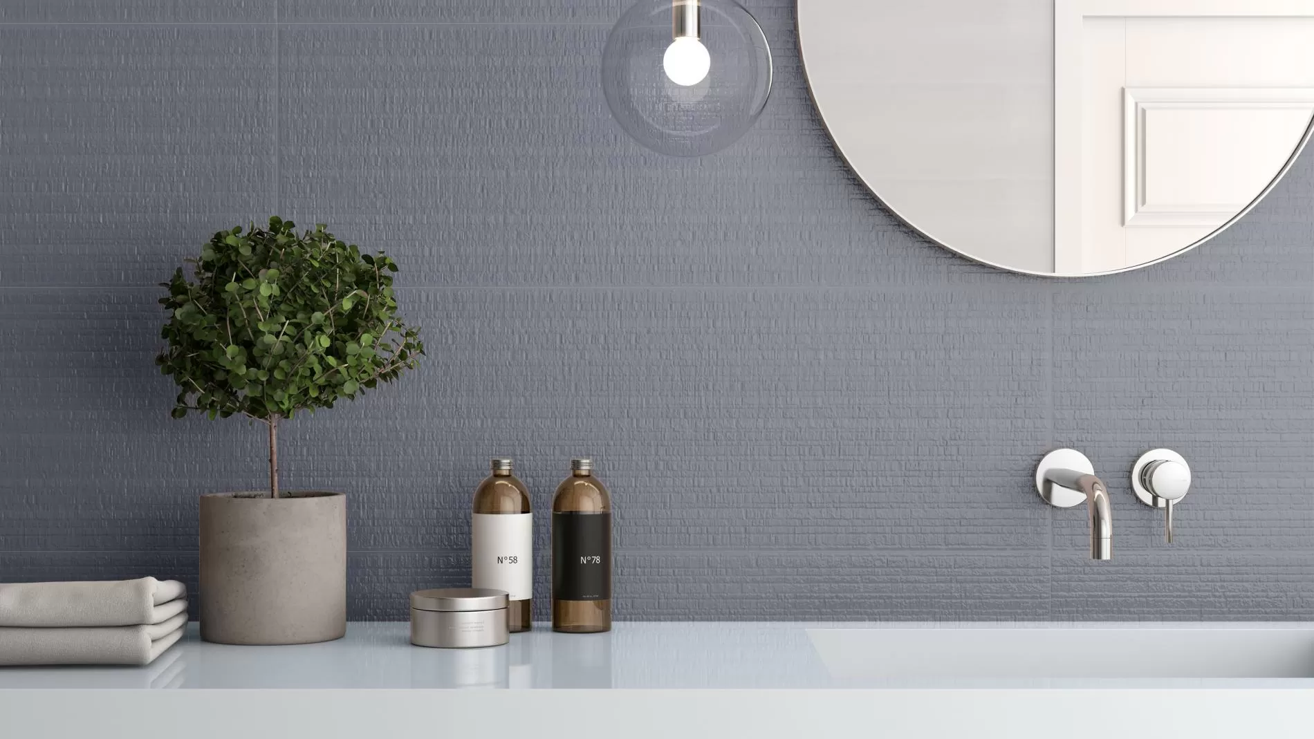 Плитка Macassar Silver Rec 30x90