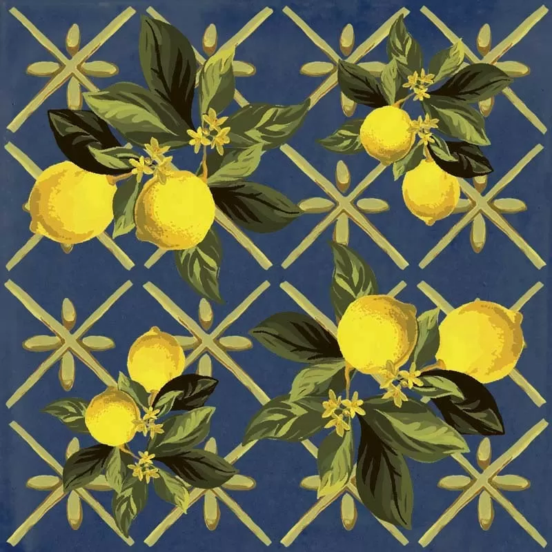 Керамогранит Giardino Blu Mix Luc 20x20