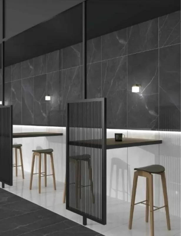 Керамогранит Amani Marble Dark Grey Polished Full Lappato 60x120