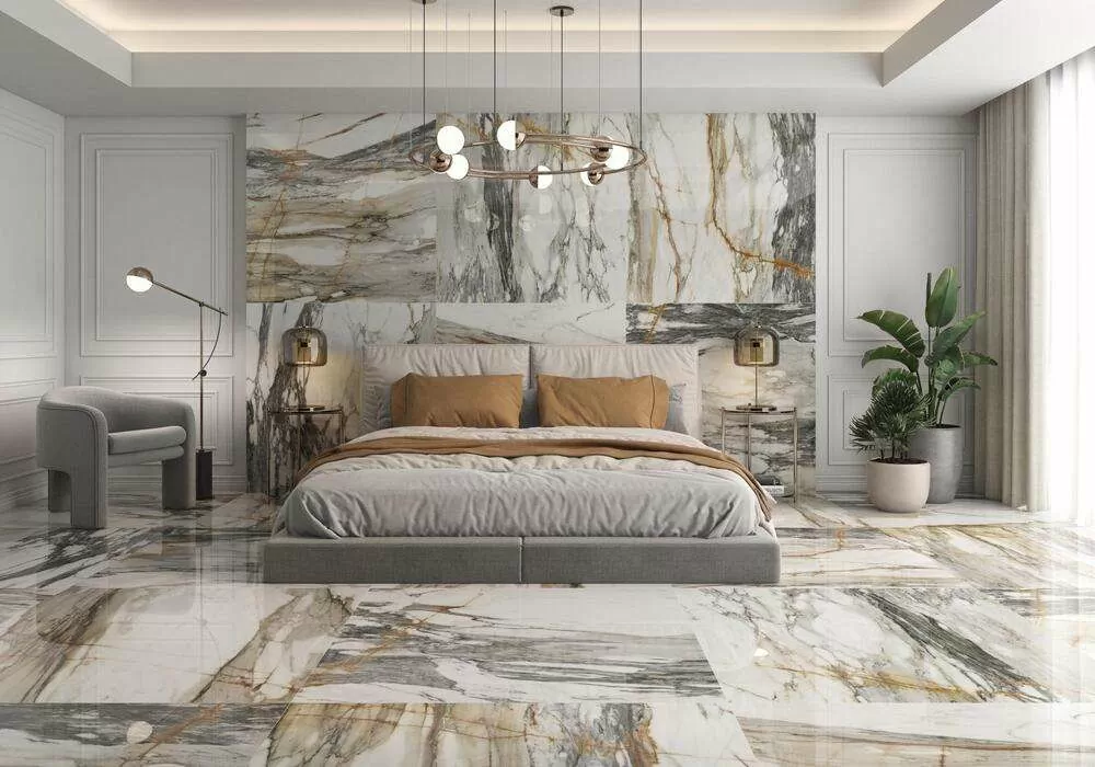 Керамогранит Marbles Utopia Gold Leviglass Rect.120x60