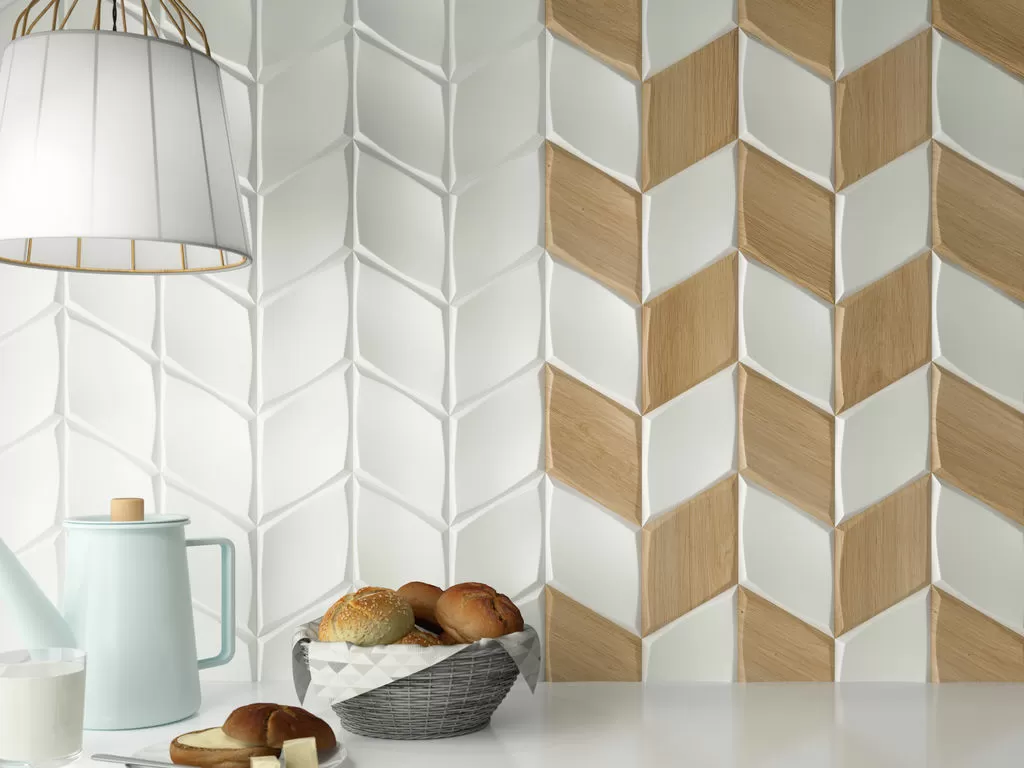 Плитка 218259 Diamond Blend White Matt 15x25.9