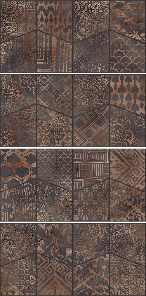 Керамогранит Vintage Pecan Arte Carving 60x120