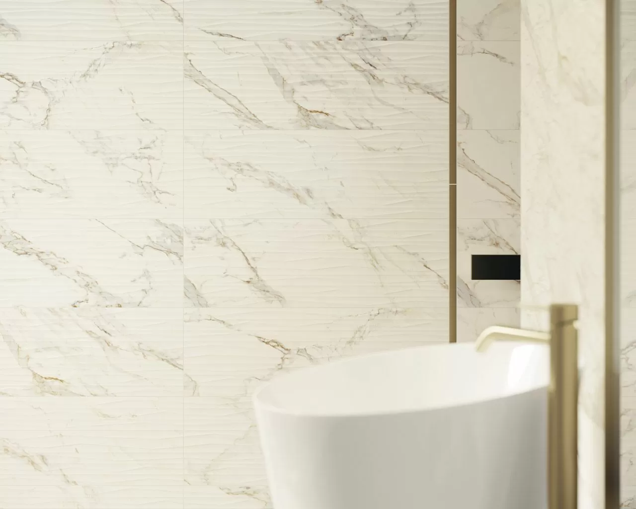 Плитка Serene Bianco Inserto 25x75
