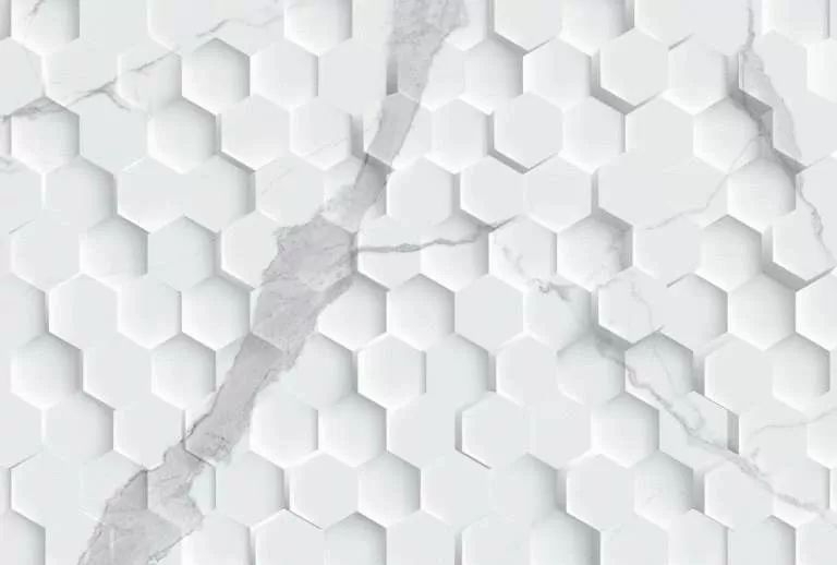 Плитка 9 SR 0205 Statuario Pixel 27x40