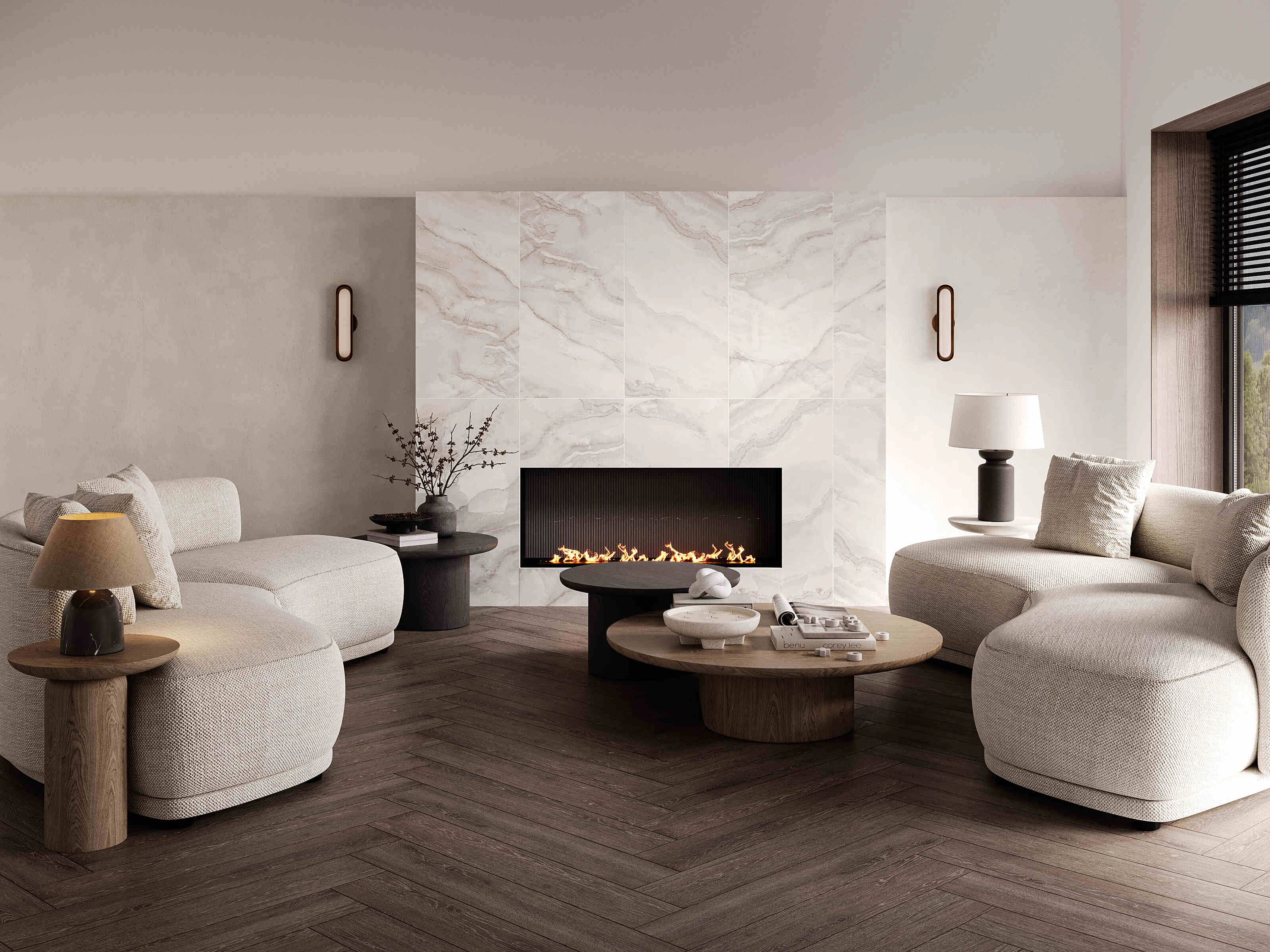 Керамогранит BZ02 Belize Grey Полированный 60x120x10