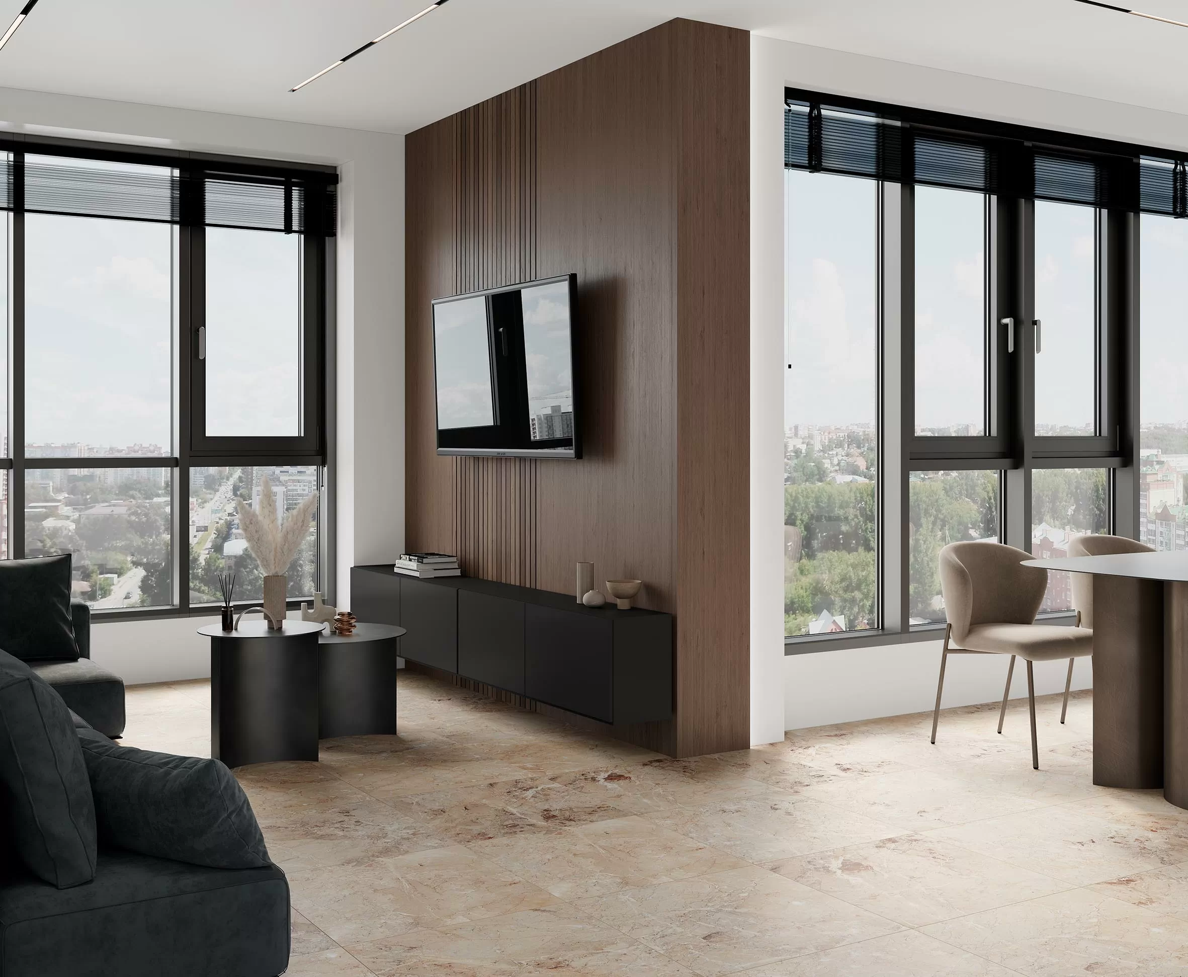 Керамогранит Brecia Antic Brown Матовый 60х60