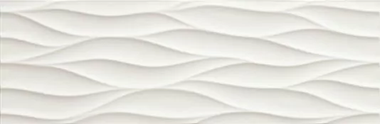 Плитка fREN Lumina Curve White Matt 25x75