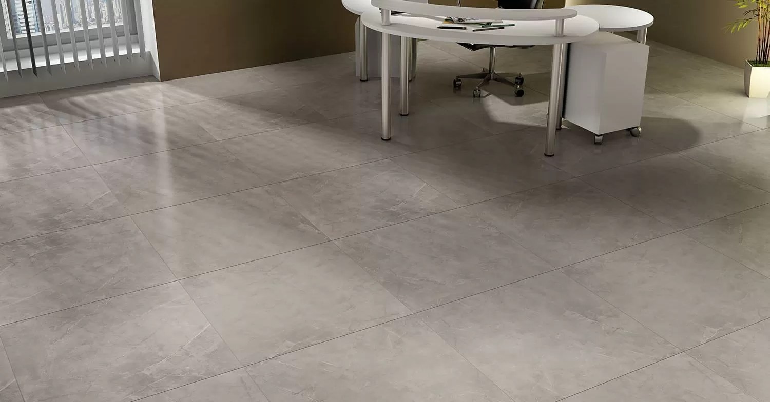 Керамогранит Pulpis Prime Light Grey Parlak Nano Rectified 120x240
