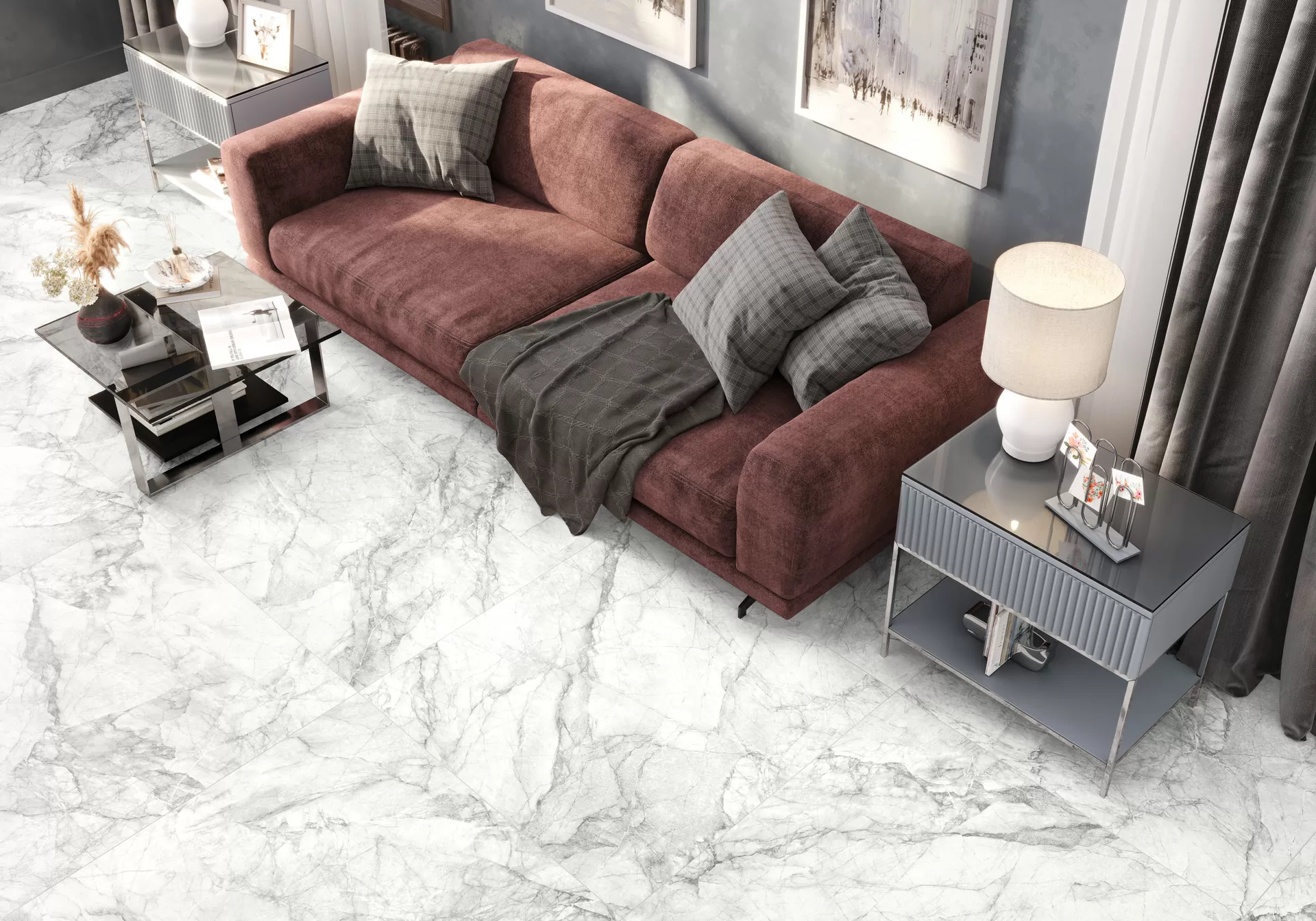 Керамогранит 60120NOD15M Nordik матовый карвинг 600x1200x7