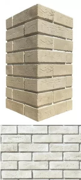 Искусственный камень 360-05 Терамо брик II угол 10x22,5x6,5
