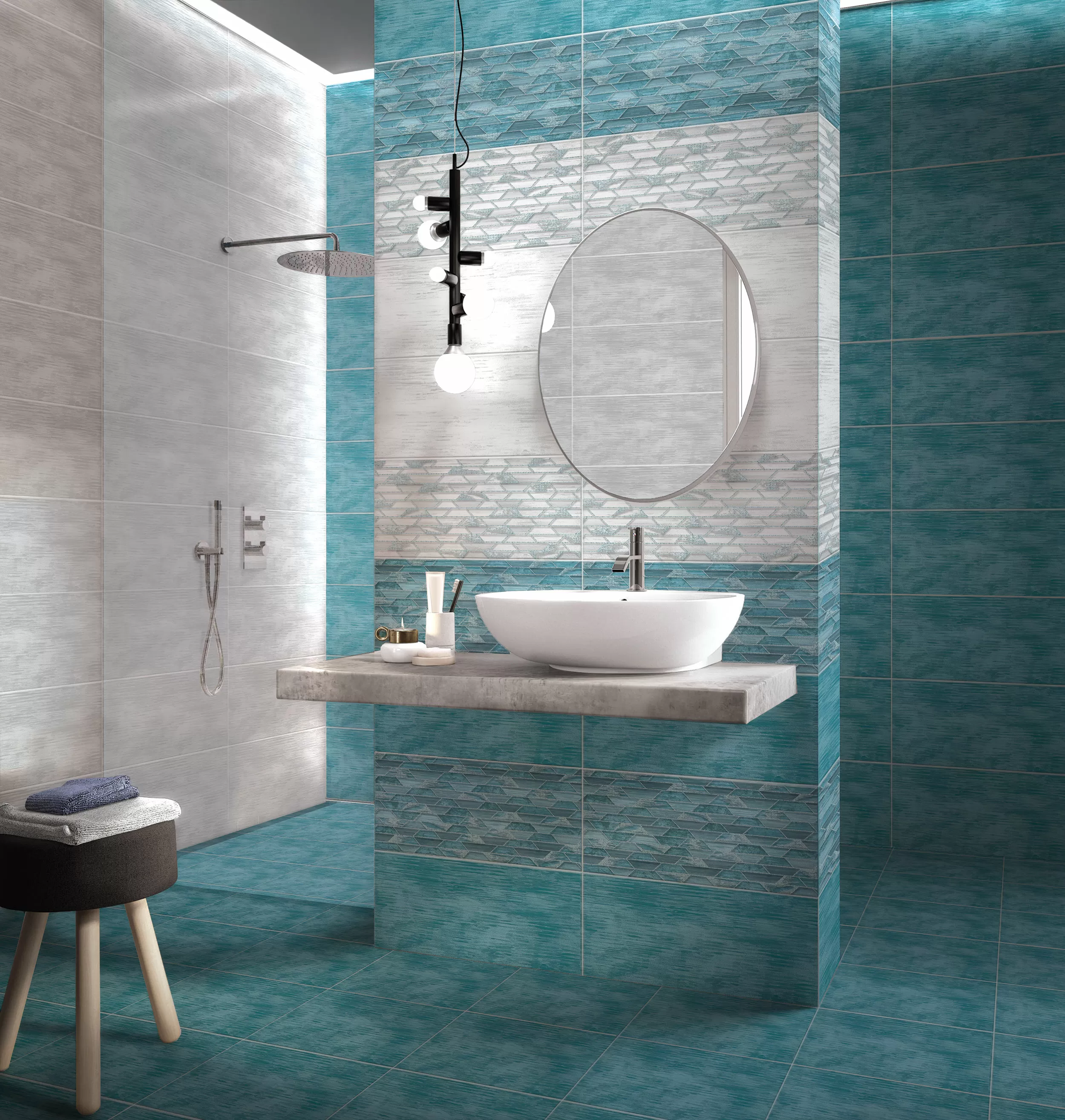 Плитка Арагон Декор 1 белый 30х60