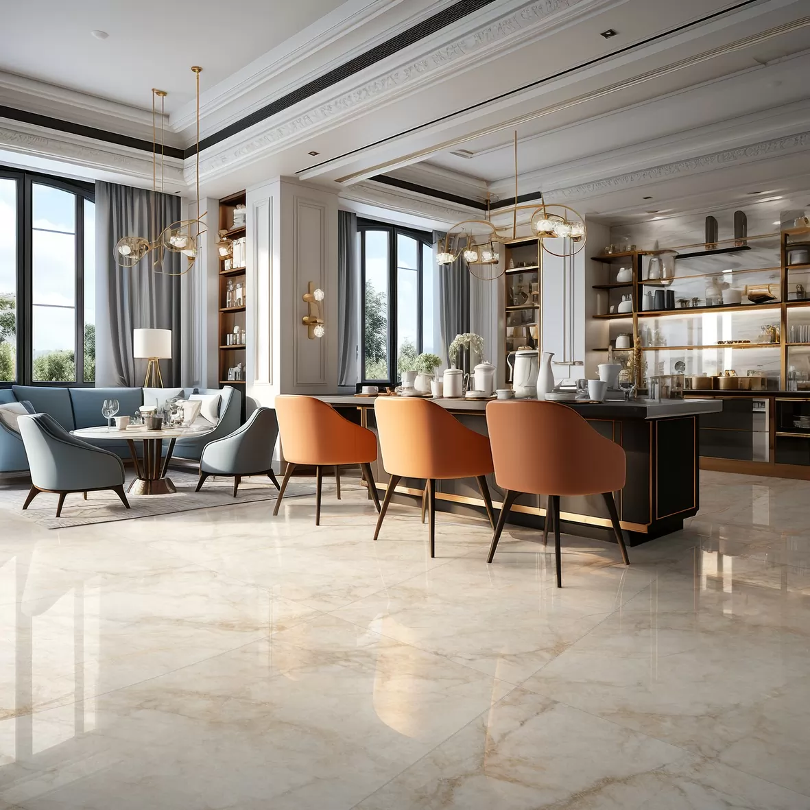 Керамогранит Bulgari Jade Glossy 60x120
