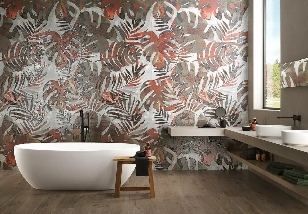 Плитка fRFY Murals Tropic Ibisco (2 pz) 80x160