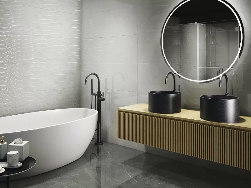 Керамогранит Tessino Grey Natural 120x260