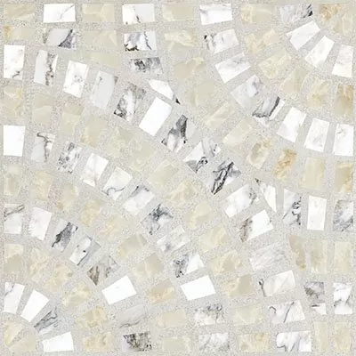 Керамогранит K949792LPR01VTE0 Marble-Beton Декор Круговой Светлый 60x60