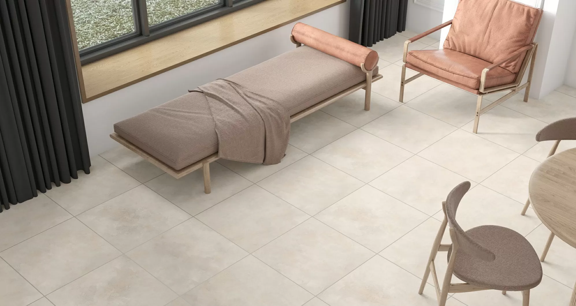 Керамогранит ETLFT1216MT6060 Beton Grey Matt 60x60