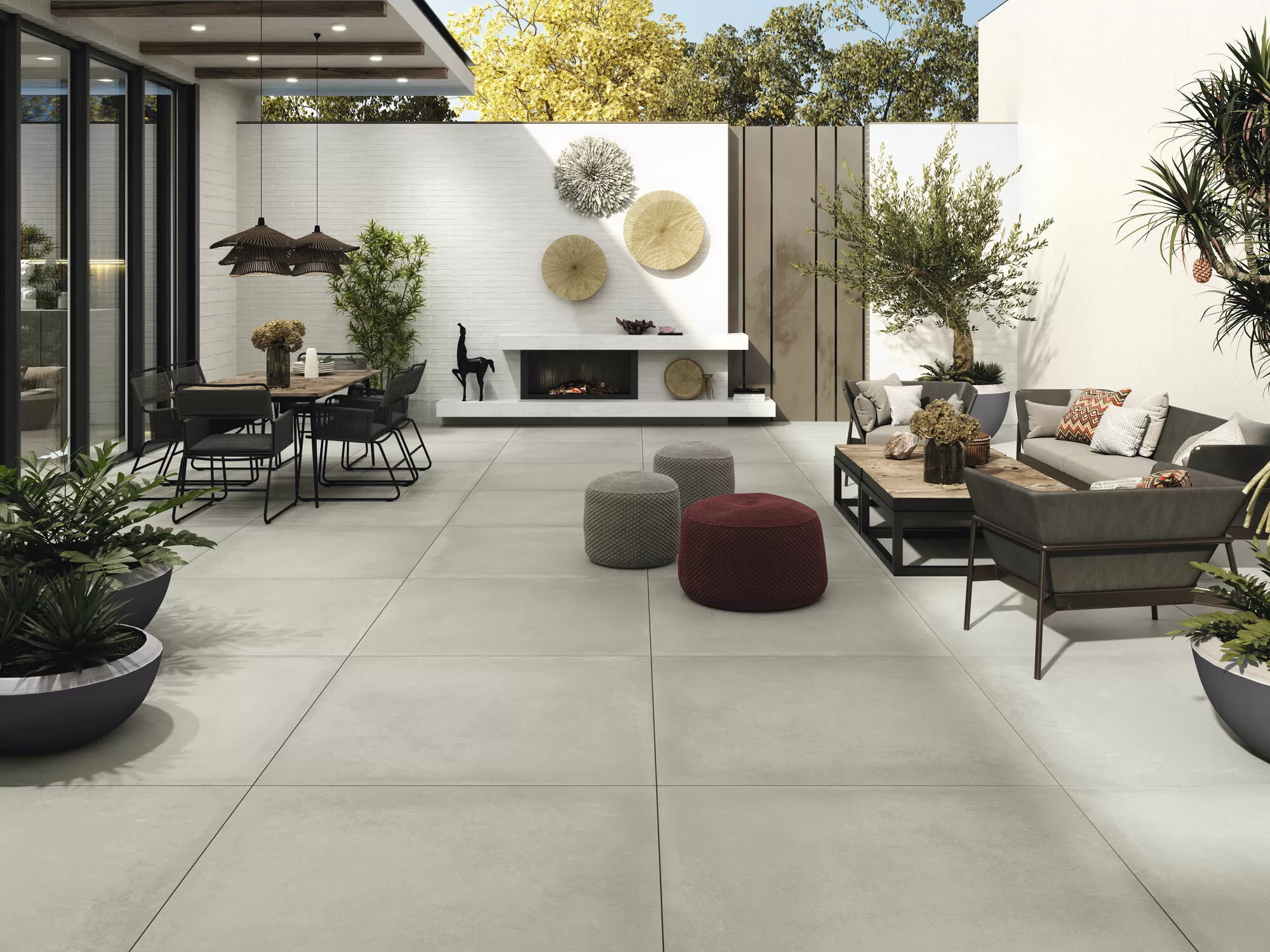 Керамогранит Grafton Antracite R11 120x120
