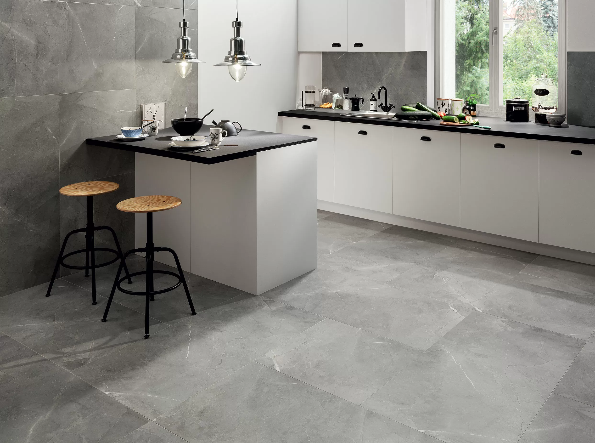 Керамогранит REMOS GREY MAT 120x60