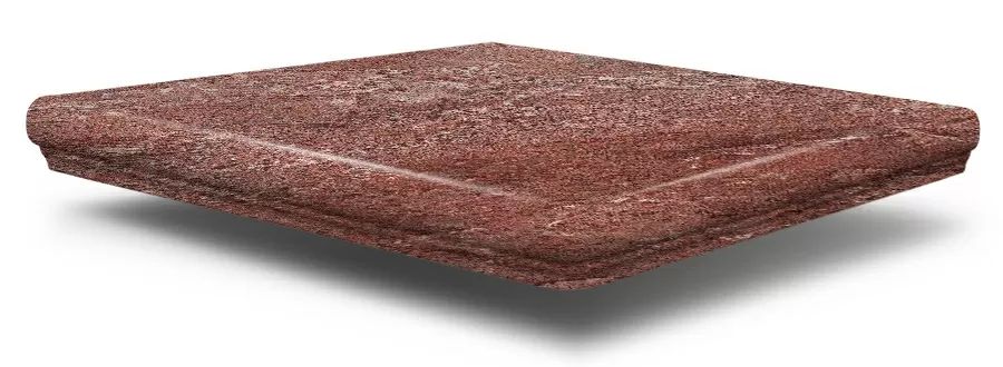 Клинкерная плитка Frankfurt Eckflorentiner Ziegelrot 32x32