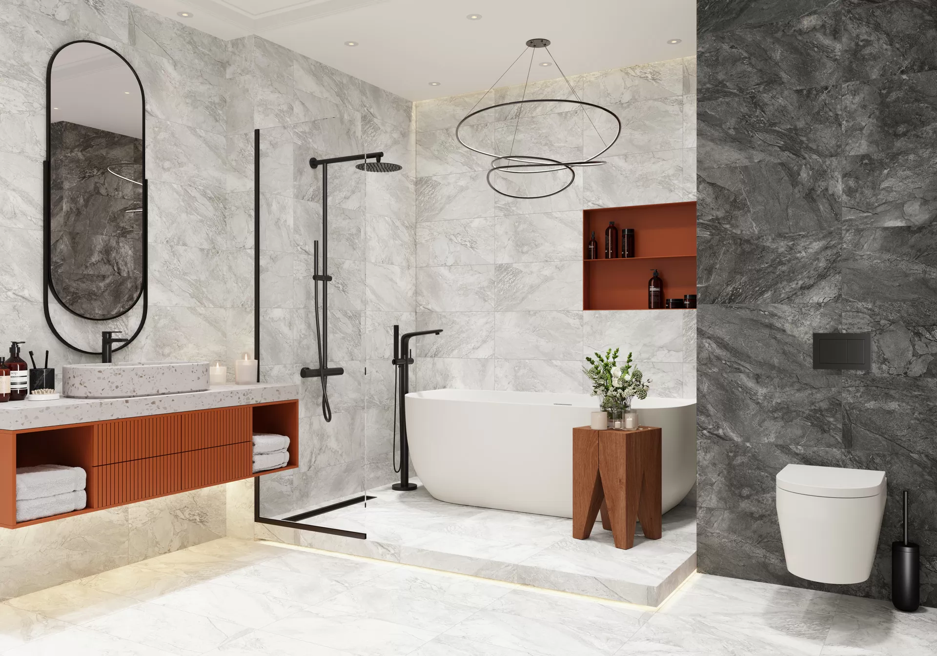 Керамогранит D30001M Slate Beige матовый карвинг 300x600x9.5