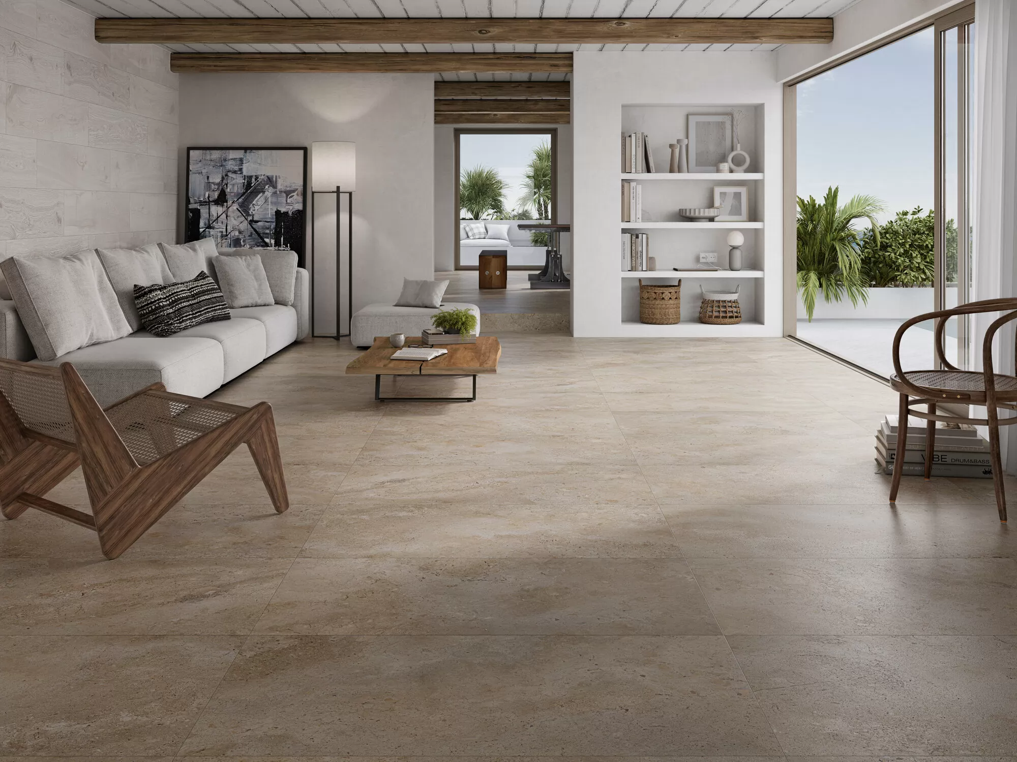 Керамогранит Petra Beige 3D Soft 60x60