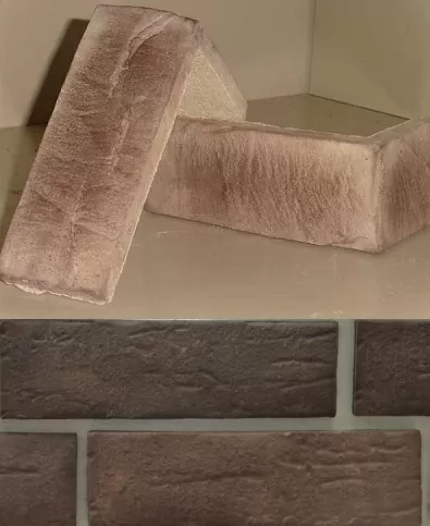 Искусственный камень Валенсия 05 угол 21x11 x10x 10