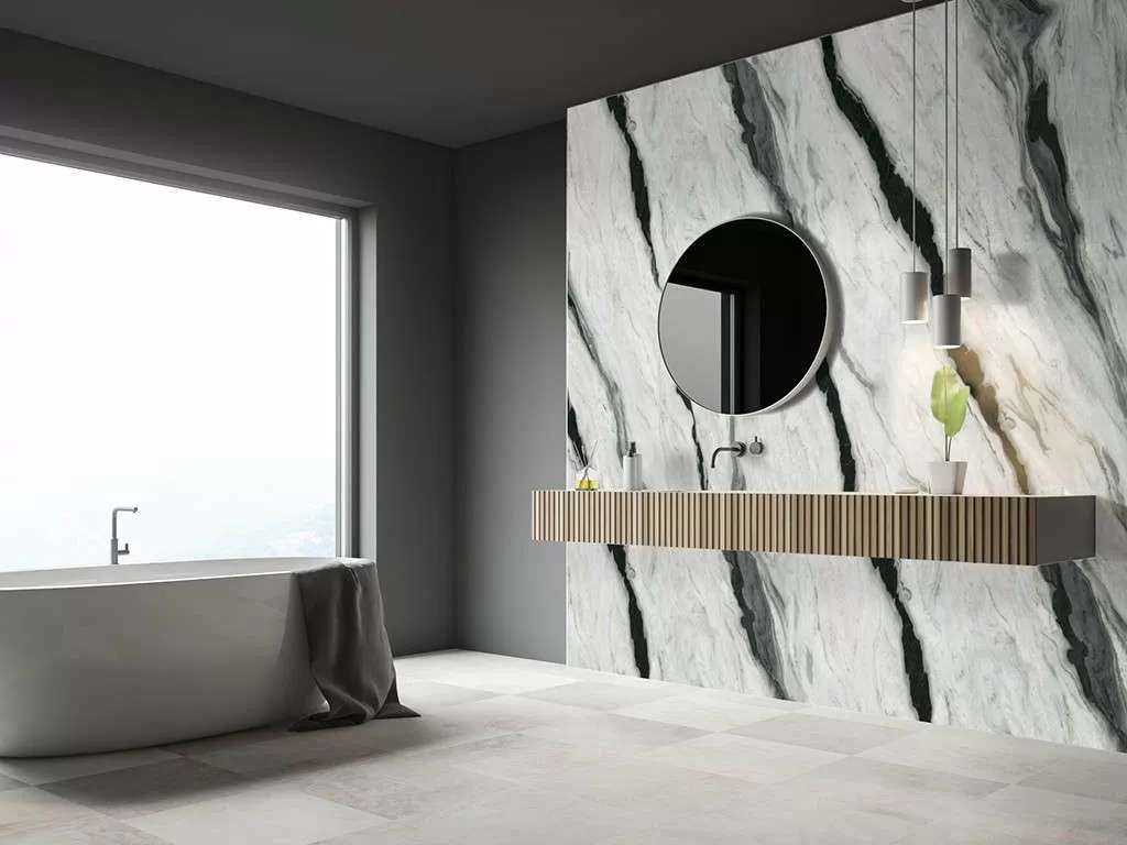 Керамогранит MN072AP261206 Panda White Polished 6mm 120x260