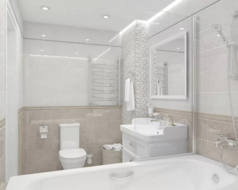 Плитка Декор Elektra Roma бежевый 20х60