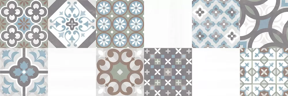 Плитка CHA26CMI Charme Cristal Cementina Mix 20х60