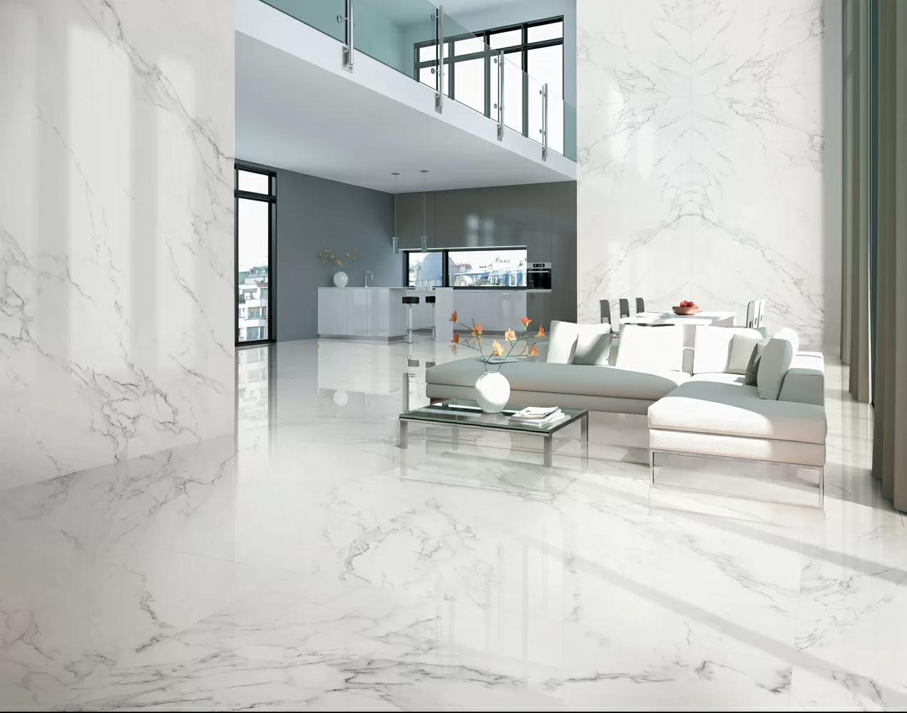 Керамогранит 83035 Marmi Calacatta Lap Ret 120x120
