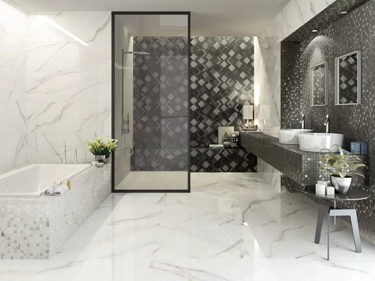 Плитка Mosaico Deco Bianco Versilia 32,5x32,5