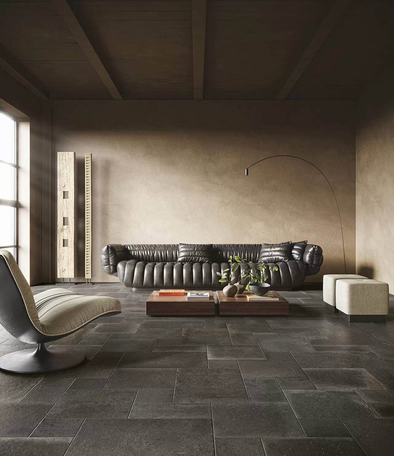Керамогранит 1086529 Italica Modulare 39 Terra Mista (комплект 2шт 20x20, 1шт 20x40, 2шт 40x40, 1шт 40x60,8)
