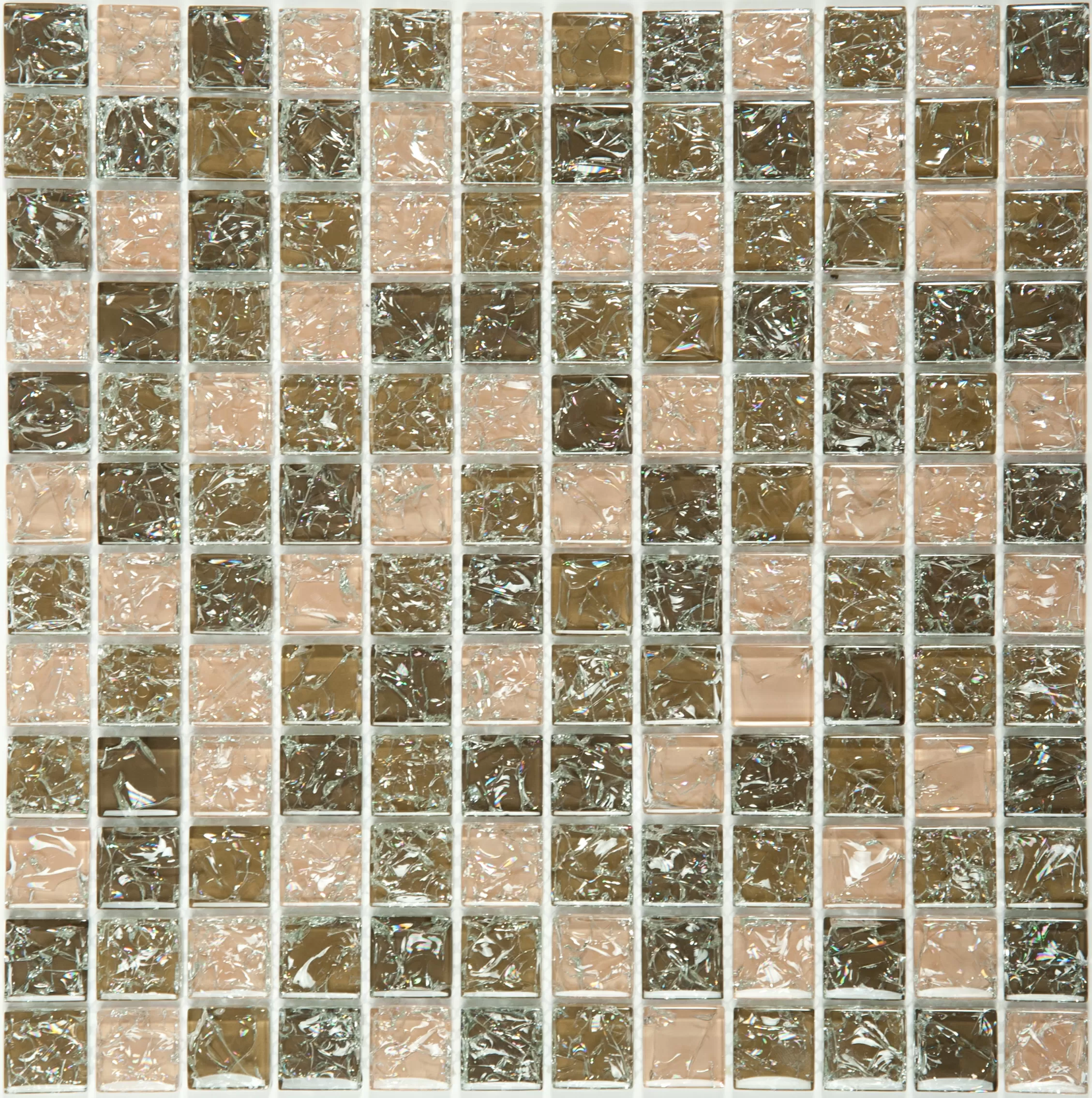 Мозаика S-811 стекло (23х23x8) 298*298