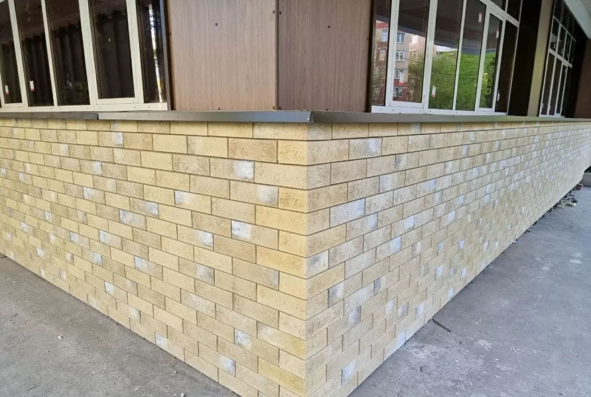 Искусственный камень Декоративный кирпич Плоскость Сидней 708 28,1x8,2x1,1