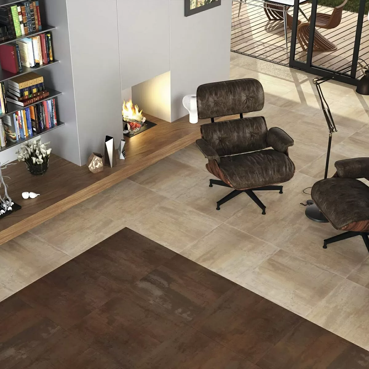 Керамогранит Dorian Brown Rect  60x120