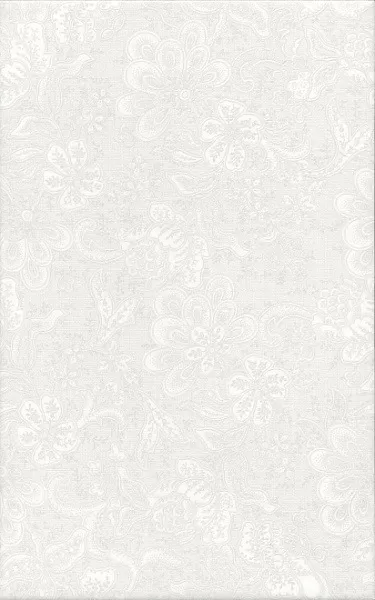Плитка 6385 Ауленсия серый орнамент 25x40