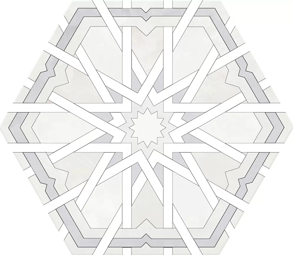 Керамогранит Radiant White 20x24