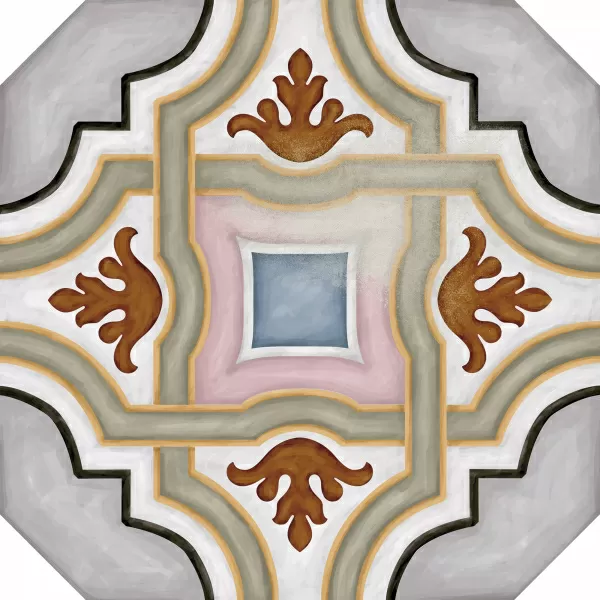 Керамогранит Octogono Musichalls Multicolor 20x20 g. 156 MIX