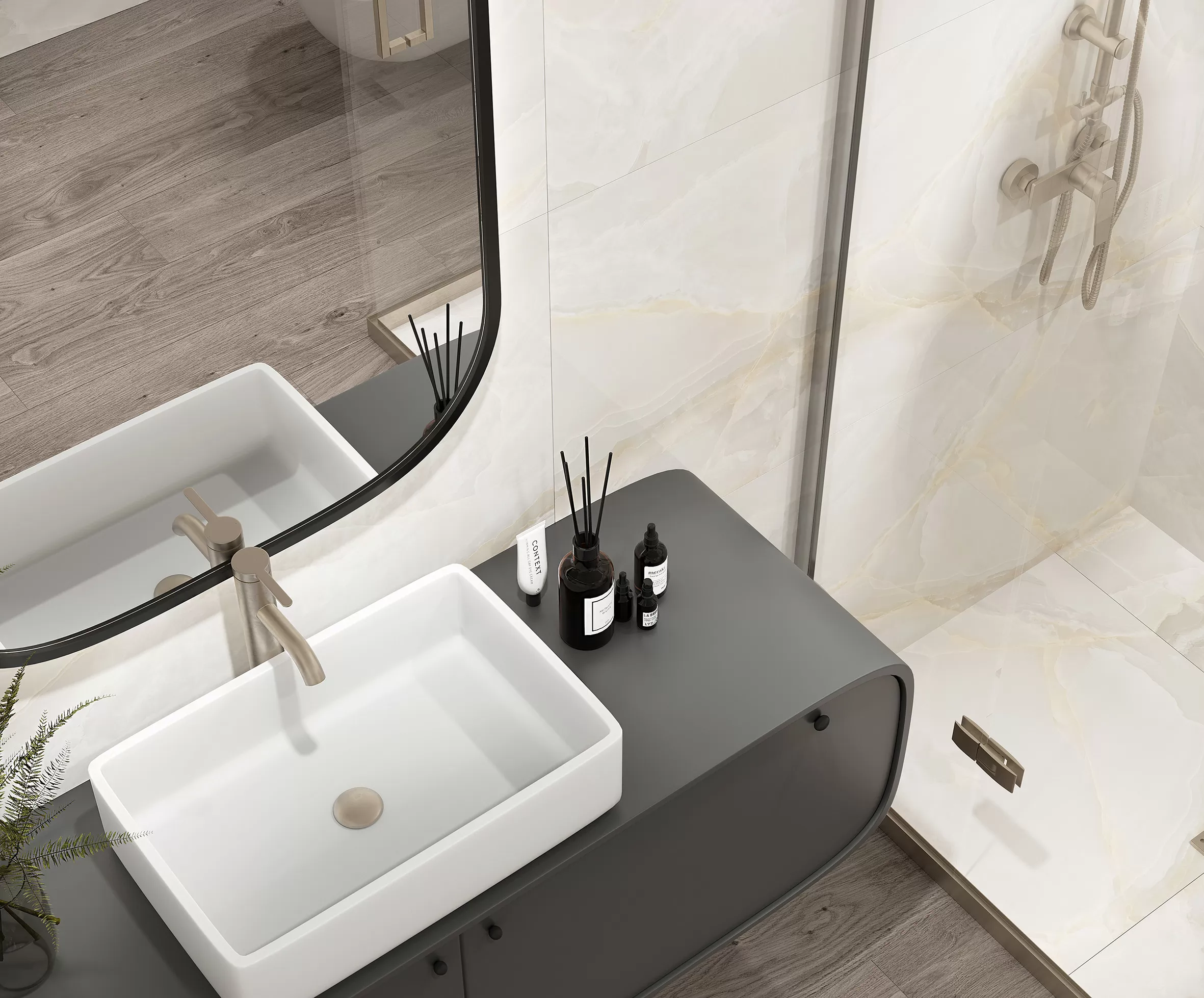 Керамогранит Stubay Onyх Crema Полированный 60х60