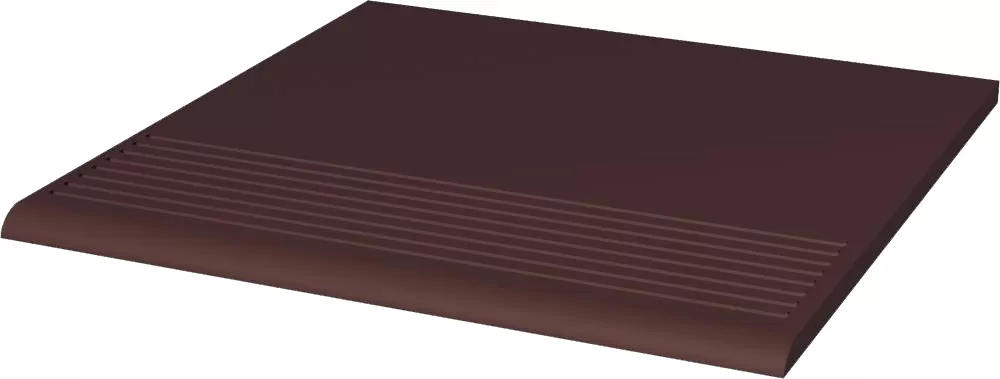 Клинкерная плитка Natural Brown Stopnica Prosta 30х30